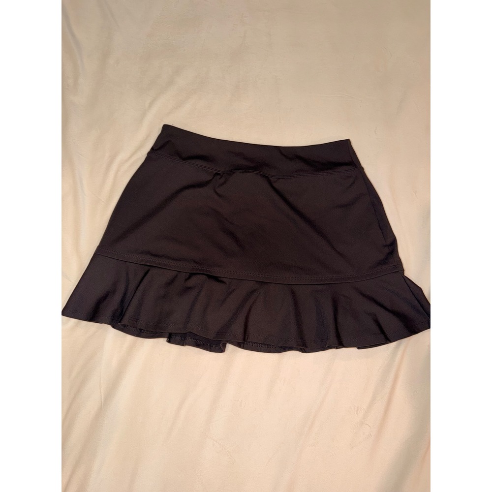 Tommy Bahama Golf Skort Black Ruffle Hem Active Athletic Womens Medium (720) - Picture 5 of 6